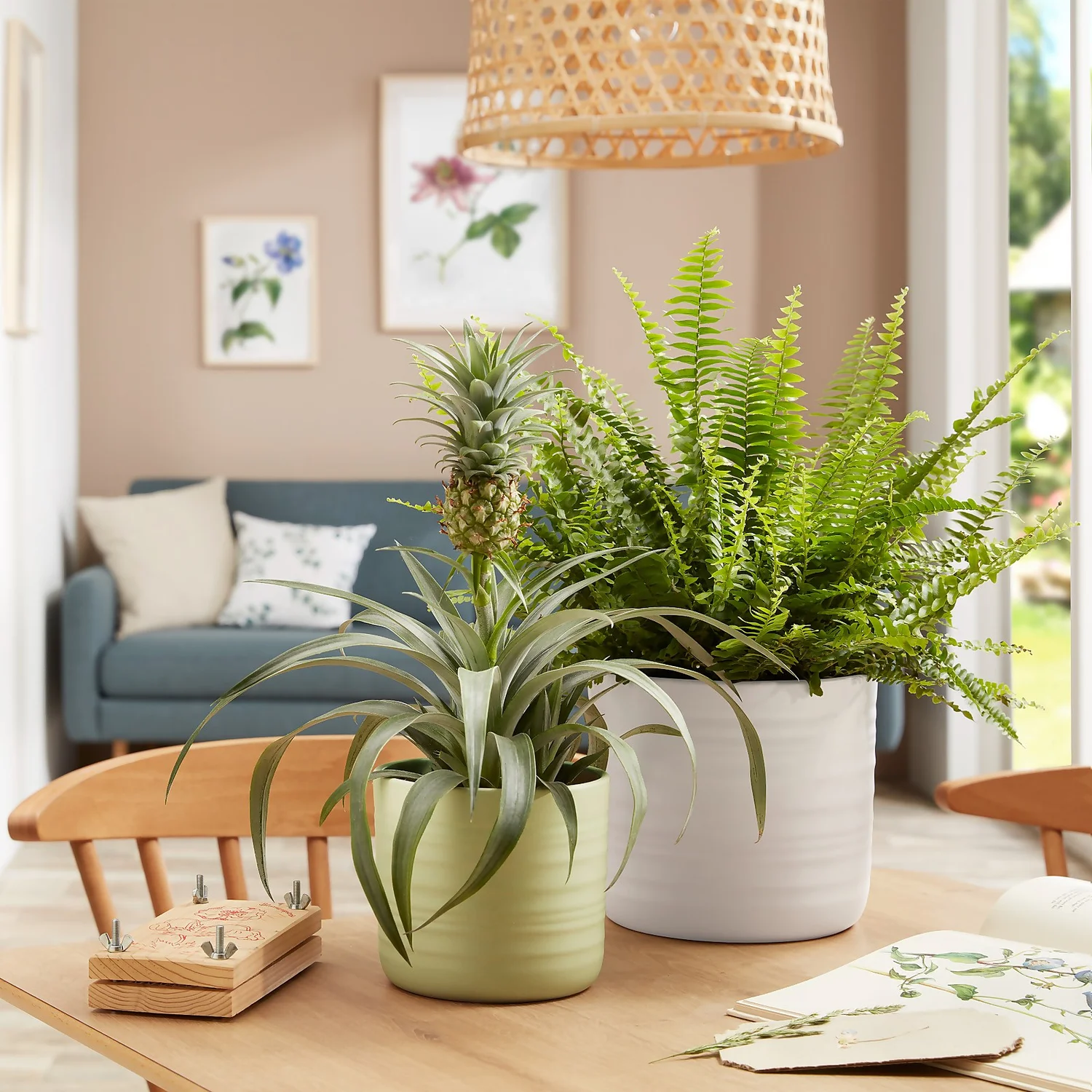 Scheurich Ripple White Indoor Pot - 14cm - Image 3