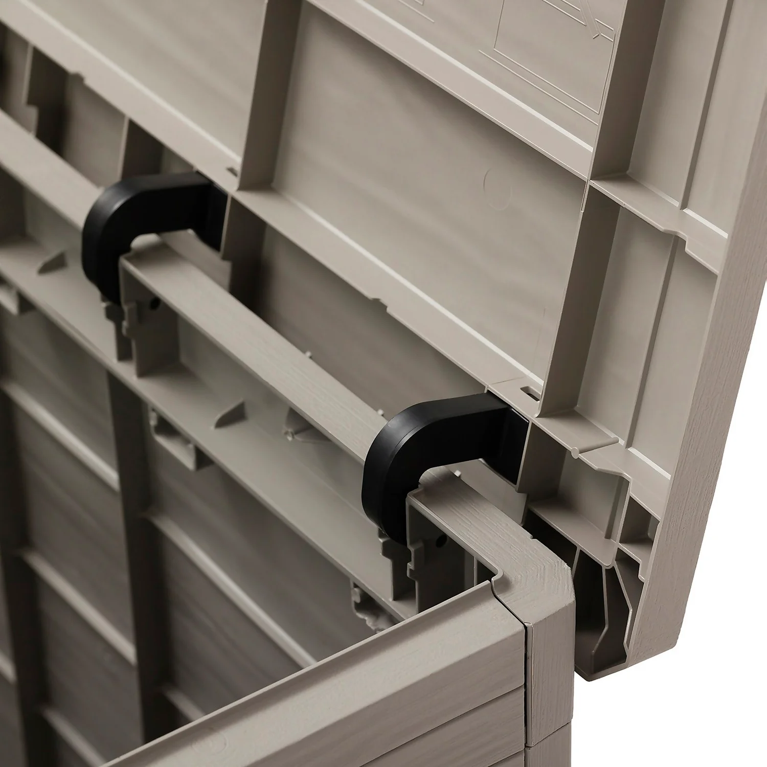 Toomax Garden Storage Box 160L - Warm Grey - Image 6