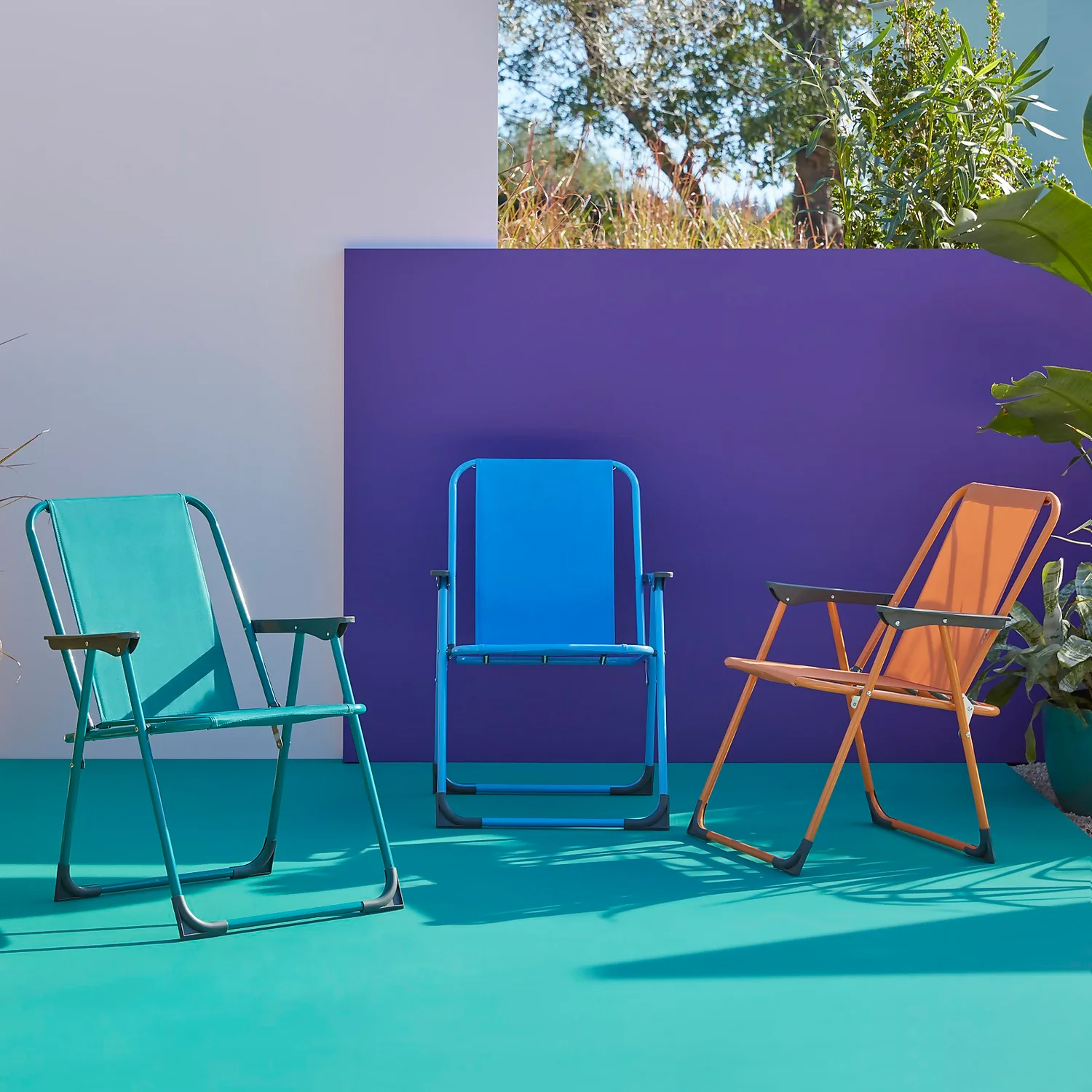 Bahari Picnic Chair - Blue - Image 2