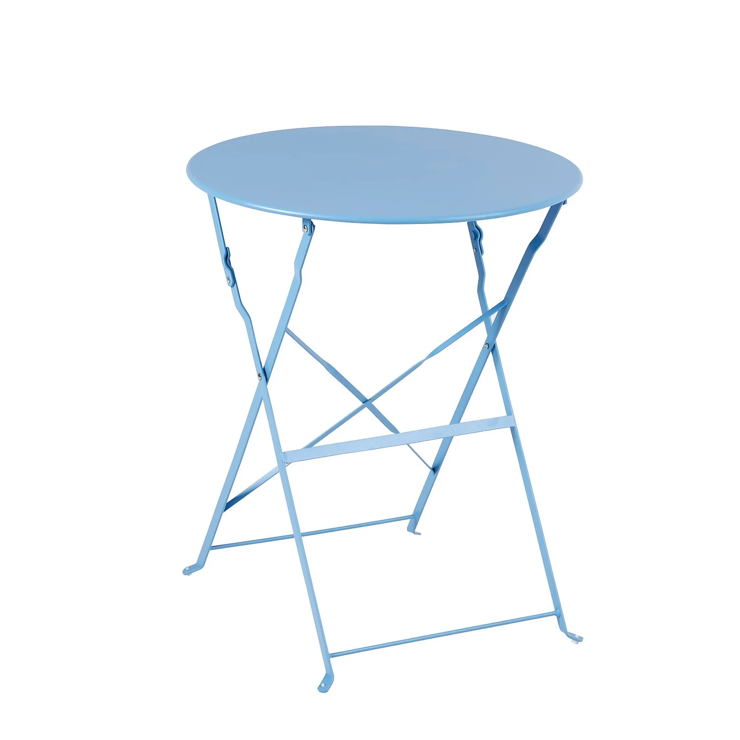 Millie Metal Bistro Set - Blue - Image 3