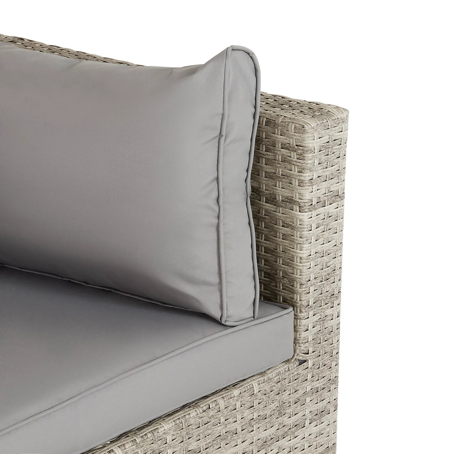 Cairo Grey Rattan Effect Garden Sofa Set - Image 10