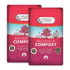 Harmony Gardens Ericaceous Compost - 2 Bags (Total 80 Litres / 27Kg)