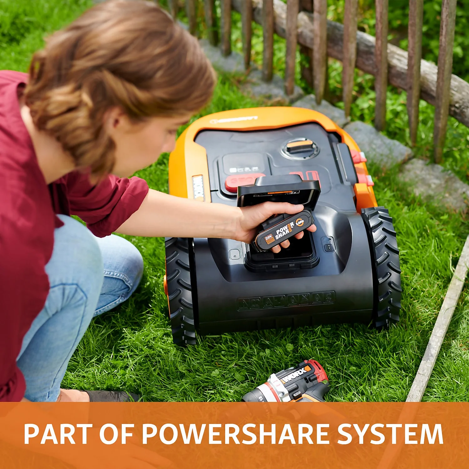 Worx Landroid L1000 Robotic Lawn Mower - Image 6