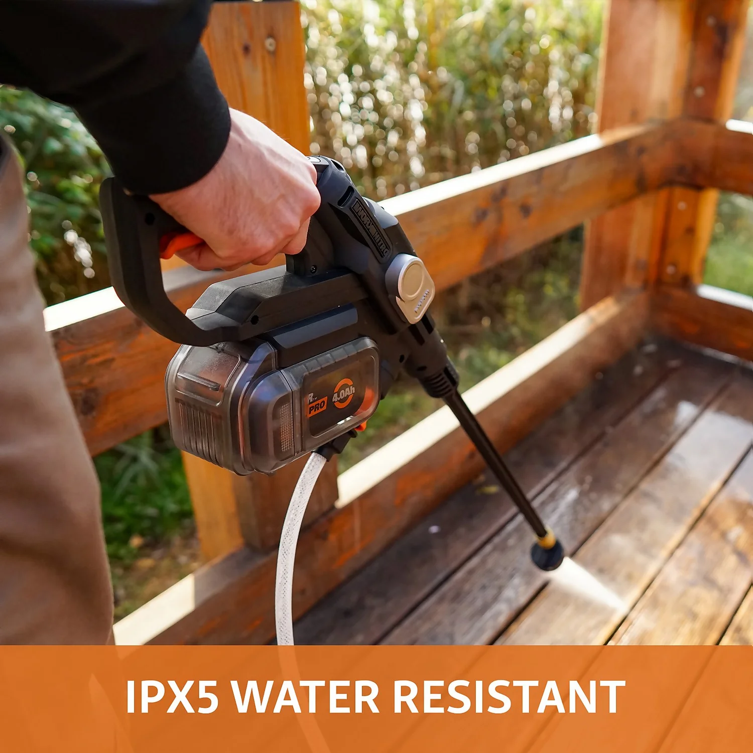 Worx Nitro Brushless Hydroshot Cordless Pressure Washer - Image 6